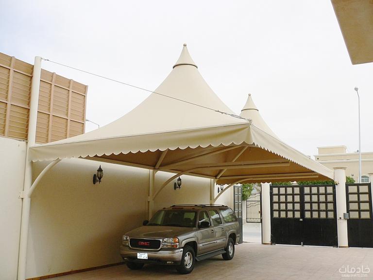 حداد مظلات محترف | تنفيذ بجودة وضمان طويل الأمد