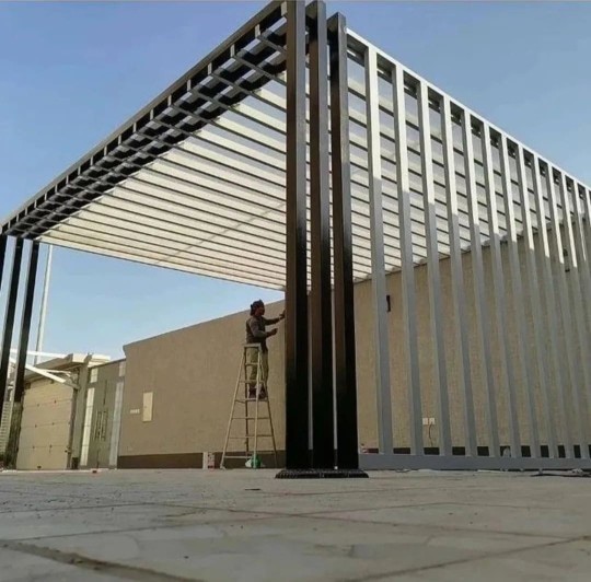 برجولات حديد الدمام | أشكال هندسية بجودة عالية